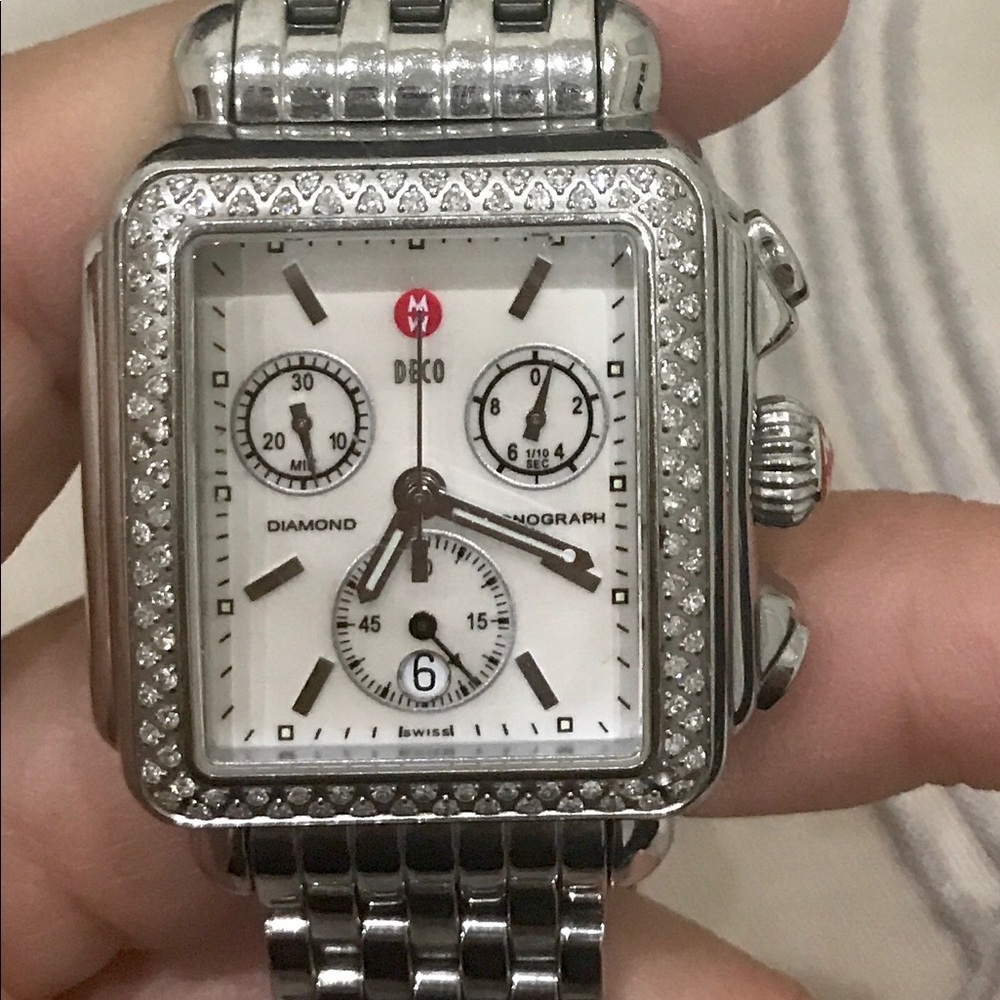 Michelle Deco diamond watch